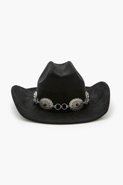 Forever 21 suede cowboy black hat