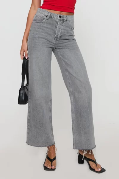 Princess Polly grey wash denim