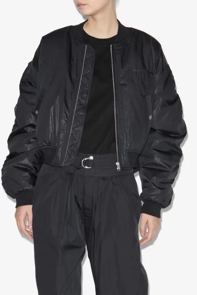 isabel marant black bomber