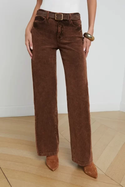 lagence brown corduroy pants