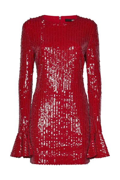 Rotate Birger Christensen red sequins dress