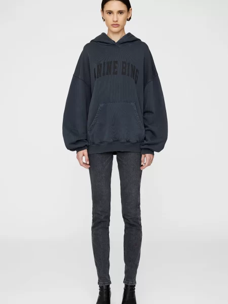 anine bing grey sweatshirt