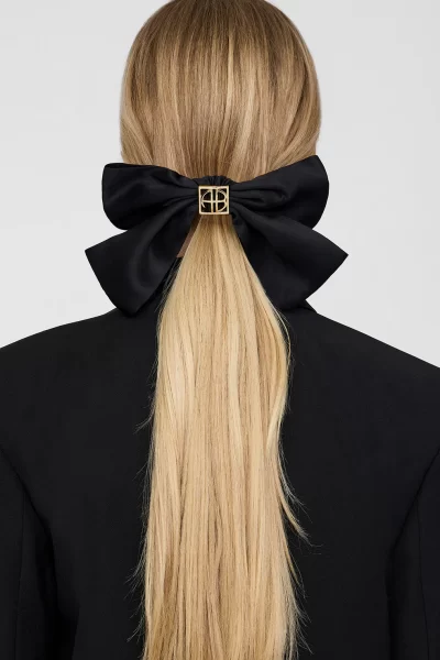 anine bing bow hair clip