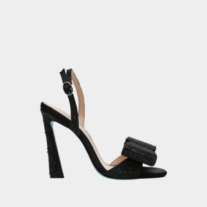 betse johnson slingback black sandals
