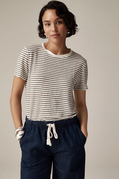 j. crew stripped t-shirt