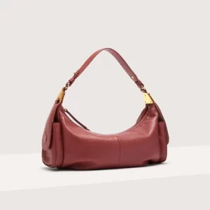 Cuccinelle burgundy baguette bag