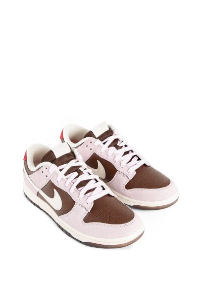 nike brown pink low sneakers