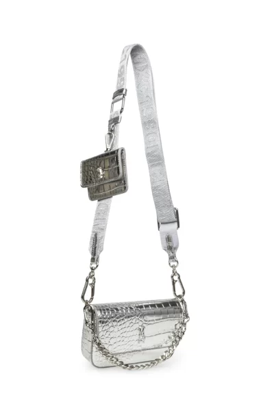 steve madden silver bag