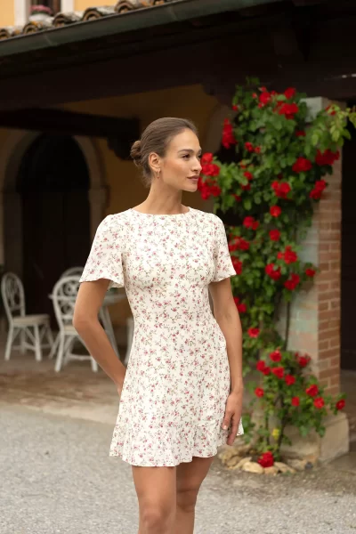 GAALA Paris floral viscose dress